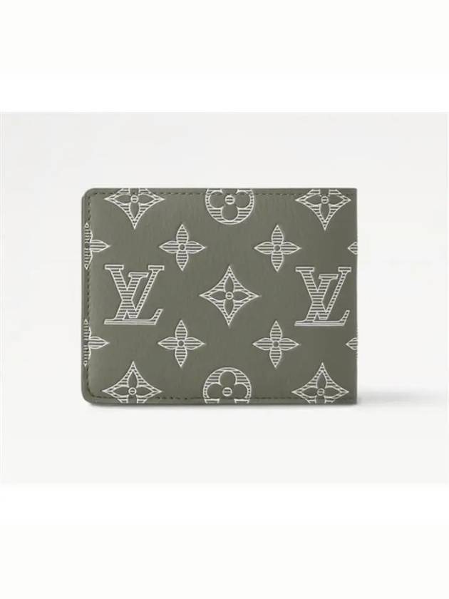 Multiple Monogram Shadow Wallet Green - LOUIS VUITTON - BALAAN 5