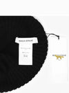 Wool Fox Head Beanie Black - MAISON KITSUNE - BALAAN 5