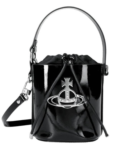 Daisy Drawstring Bucket Bag Black - VIVIENNE WESTWOOD - BALAAN 1