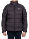 Silent Reversible Fleece Down Jacket Ink Black - PATAGONIA - BALAAN 2