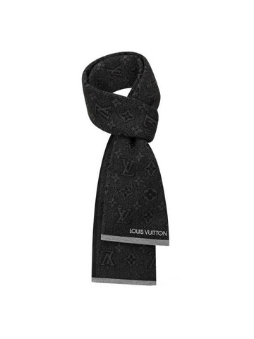 My Monogram Eclipse Scarf Black - LOUIS VUITTON - BALAAN 1