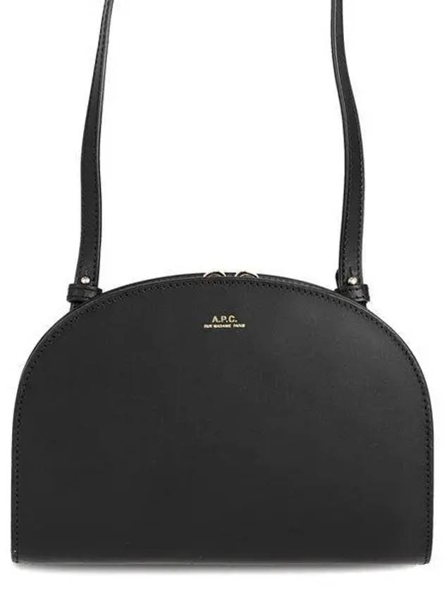 Demi Lune Half Moon Cross Bag Black - A.P.C. - BALAAN 2