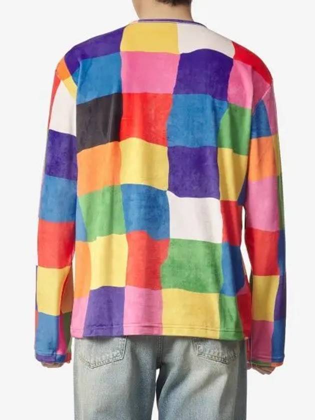 Classic color block pattern long sleeve t shirt multicolor MRTWMJER035JER0197832 - SUNNEI - BALAAN 1