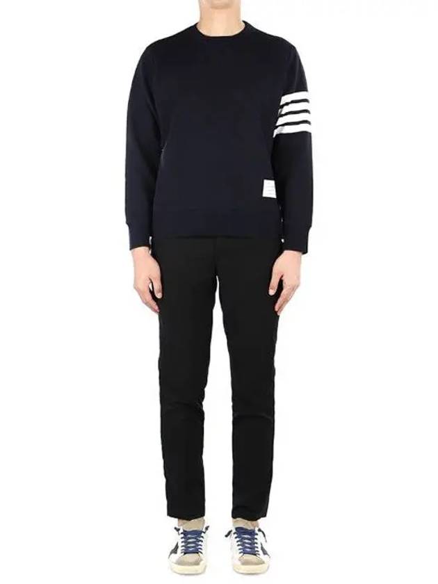 Diagonal armband sweatshirt MJT021H32 00535 461 - THOM BROWNE - BALAAN 3