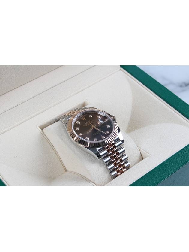 Rolex Dayjust 41mm chocolate plate 10p 20 years - ROLEX - BALAAN 4