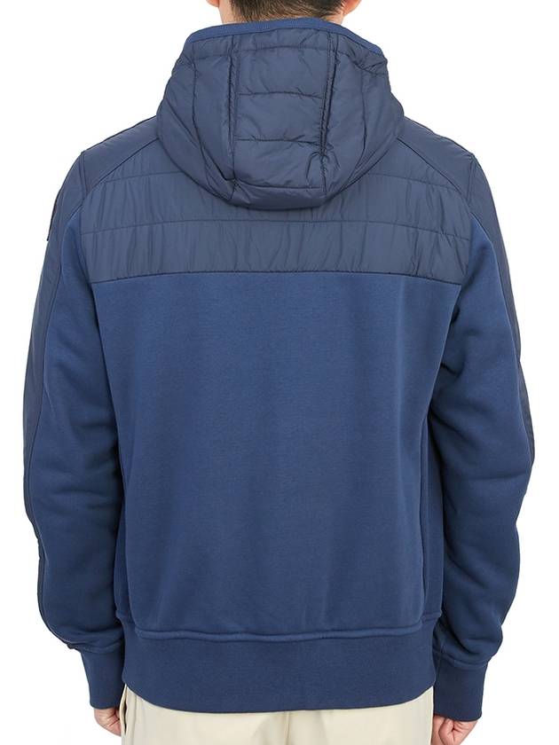 Logo Patch Hood Regular Fit Padding Navy - PARAJUMPERS - BALAAN 6