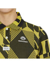 Dialogue Jacquard Polo Yellow - HORN GARMENT - BALAAN 9