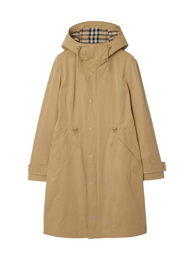 Whitby Nylon Cotton Parka Flax - BURBERRY - BALAAN 2