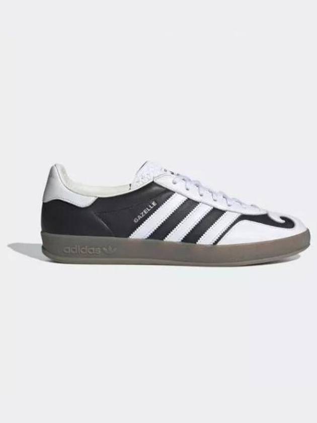 Gazelle Indoor Low Top Sneakers White Black - ADIDAS - BALAAN 3