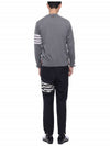 4 Bar Stripe Plain Weave Track Pants Navy - THOM BROWNE - BALAAN 6