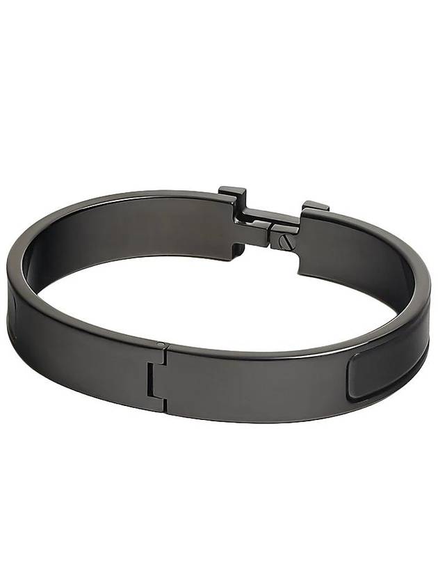 Clic HH So Bracelet Black - HERMES - BALAAN 4