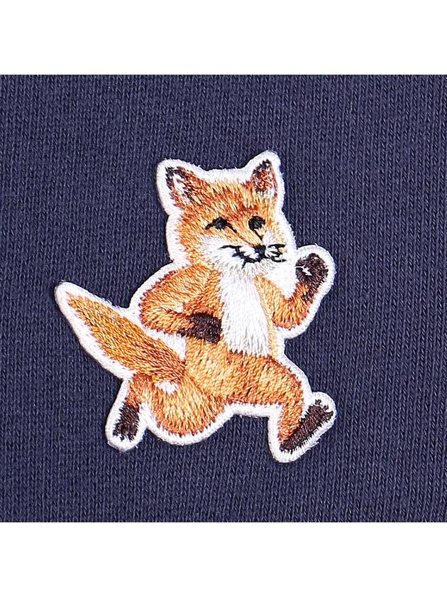 Speedy Fox Patch Comfort Sweatshirt Navy - MAISON KITSUNE - BALAAN 6