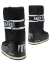 Logo Fabric Icon Nylon Snow Winter Boots Black - MOON BOOT - BALAAN 5