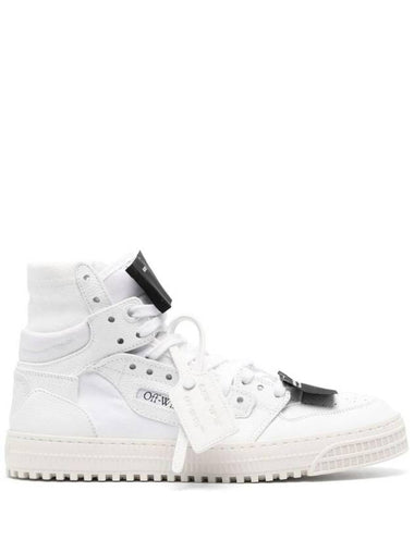 3 0 Off Court Leather Sneakers OMIA065C99LEA005 - OFF WHITE - BALAAN 1