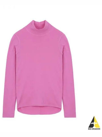 Women s ARCH Turtleneck Long Sleeve T Shirt Pink W4226CC - OUR LEGACY - BALAAN 1