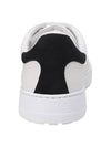 Number Gancini Low Top Sneakers White Black - SALVATORE FERRAGAMO - BALAAN 3