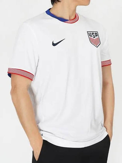 Usa 2024 Stadium Home Jersey Replica Short Sleeve T-Shirt White - NIKE - BALAAN 2