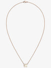 Mini Pop H Pendant Rose Gold & Blanc - HERMES - BALAAN 3