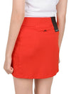 Women's Amelie H Line Skirt Red - J.LINDEBERG - BALAAN 6