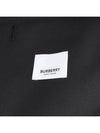 Men's Zip-up Wool Bomber Jacket Black - BURBERRY - BALAAN 10