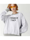 Unisex CHMXMTM Snowy Sweatshirt Mix Melange - CHANCE'S NOI - BALAAN 10