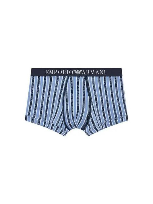 UNDERWEAR Men s Logo Pattern Cotton Drawn Blue 270959 - EMPORIO ARMANI - BALAAN 1