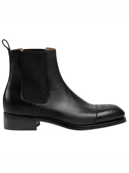 Buckle Ankle Boots Black - GUCCI - BALAAN 2