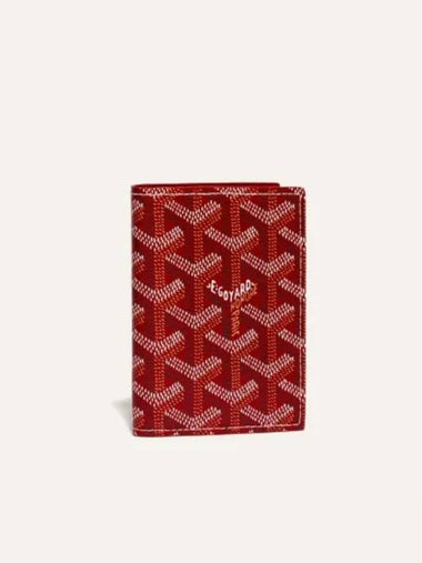 raw mark card holder red men women - GOYARD - BALAAN 1