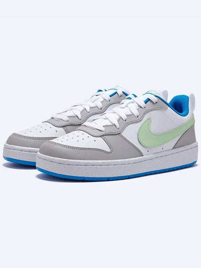 Court Borough Recraft Low Top Sneakers Light Iron Ore Vapor Green - NIKE - BALAAN 2