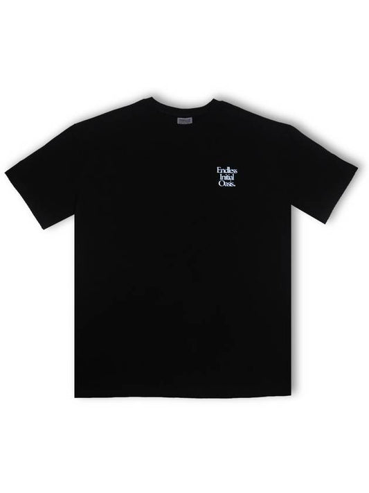 Overfit Andless Short Sleeve T-Shirt Black - FOREEDCLUB - BALAAN 2
