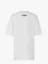 Gloria Print Short Sleeve T-Shirt White - FENDI - BALAAN 3