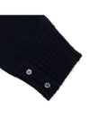 Donegal 4-Bar Striped Crew Neck Wool Knit Top Navy - THOM BROWNE - BALAAN 6