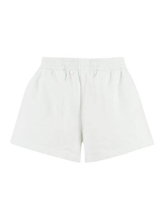 Flared Elasticated Waist Shorts Blue - BALENCIAGA - BALAAN 1