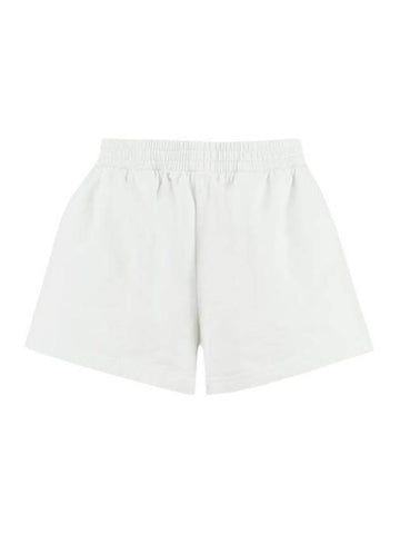 Flared Elasticated Waist Shorts Blue - BALENCIAGA - BALAAN 1