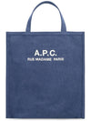 Men s Logo Print Recuperation Tote Bag Navy - A.P.C. - BALAAN 2