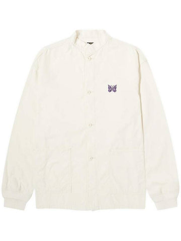 S.C. Army Long Sleeve Shirt White - NEEDLES - BALAAN 1