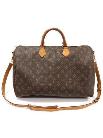 M40393 Monogram Canvas Speedy Bandouli re 40 2WAY - LOUIS VUITTON - BALAAN 1