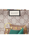 GG Flower Square Silk Scarf - GUCCI - BALAAN 7