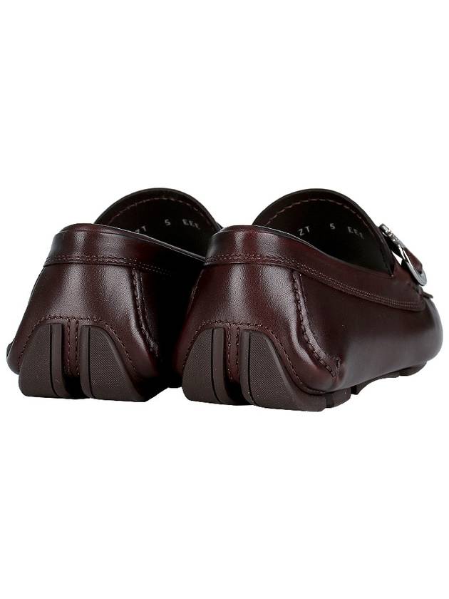 Gancini Ornament Driving Shoes Brown - SALVATORE FERRAGAMO - BALAAN 6