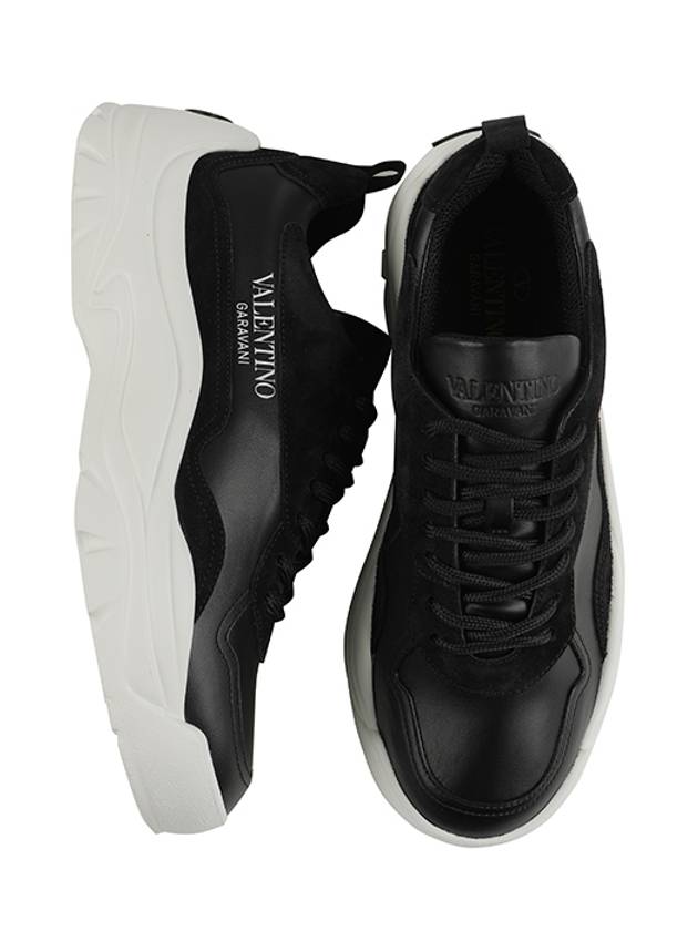 Gumboy Low-Top Sneakers Black - VALENTINO - BALAAN 2