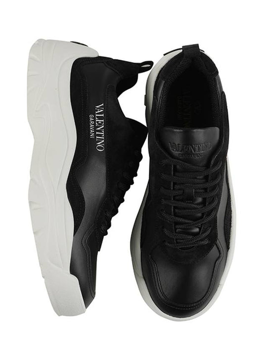 low-top sneakers black - VALENTINO - BALAAN.