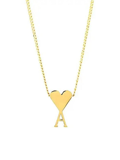 De Coeur Pendant Necklace Gold - AMI - BALAAN 2