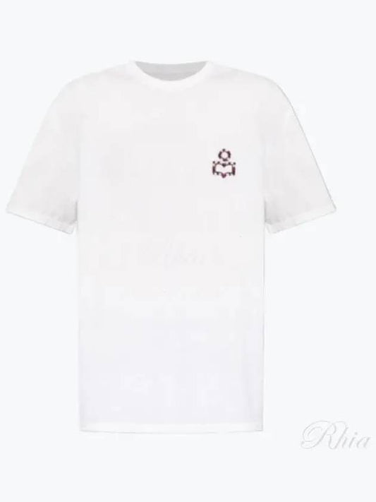 Logo Short Sleeve T-Shirt White - ISABEL MARANT - BALAAN 2