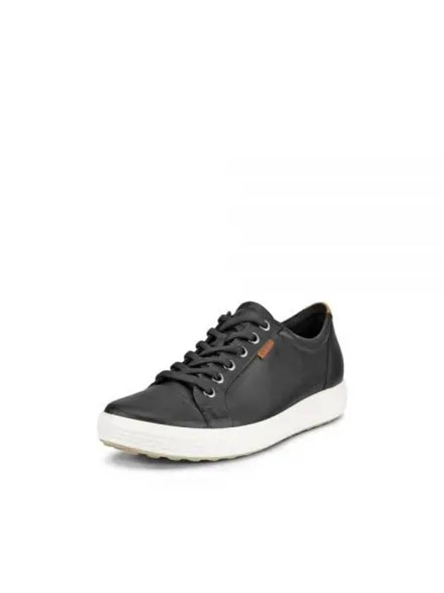 Soft 7 Low Top Sneakers Black - ECCO - BALAAN 2