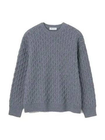 Milo Archive Draft Rhombus Knit Vintage Blue - MILLO ARCHIVE - BALAAN 1