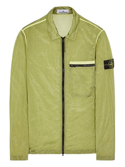 Nylon Metal Econyl Regenerated Zip-Up Jacket Yellow - STONE ISLAND - BALAAN 2