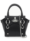 Betty Medium Tote Bag Black - VIVIENNE WESTWOOD - BALAAN 2