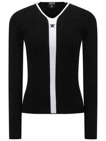 WOMEN V NECK PULLOVERBK - ANEWGOLF - BALAAN 1