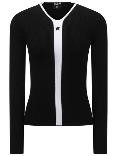 WOMEN V NECK PULLOVERBK - ANEWGOLF - BALAAN 1