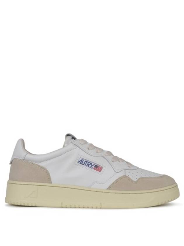 Medalist Suede Low Top Sneakers White - AUTRY - BALAAN 2